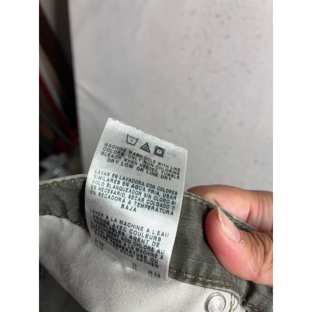 Wrangler Riggs Workwear Mens Green Ripstop Cargo Pants 3W060LD 33x32 - Picture 13 of 14